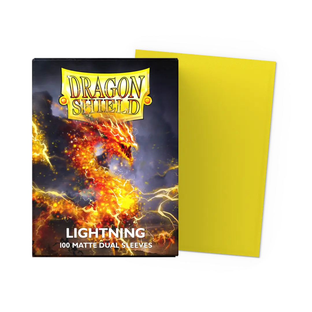 Lightning - Matte Dual Sleeves Standard Size