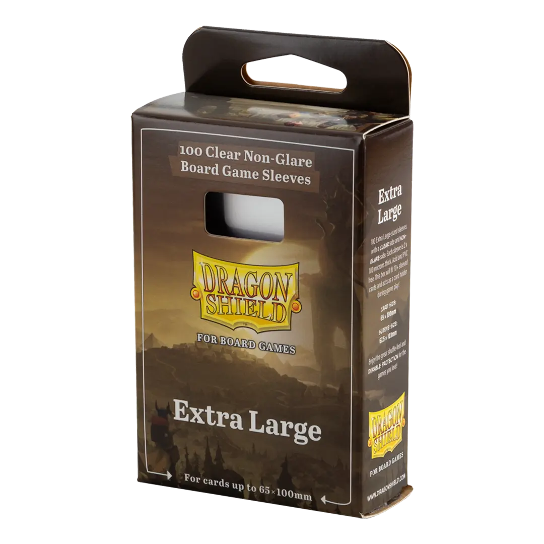 Extra Large - Clear/Non-Glare - Board Game Sleeves