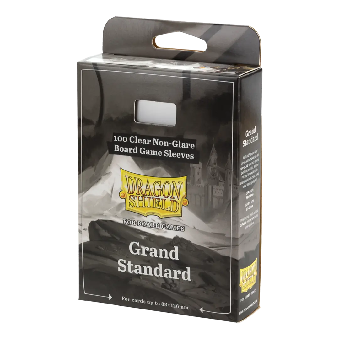Grand Standard - Clear/Non-Glare - Board Game Sleeves