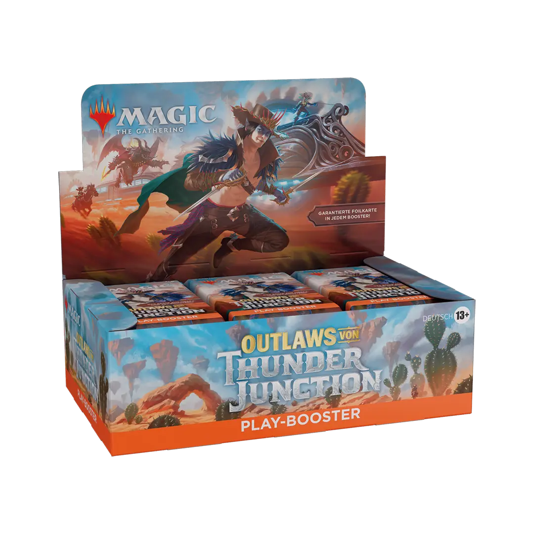 Outlaws von Thunder Junction Play Booster Display (DE)