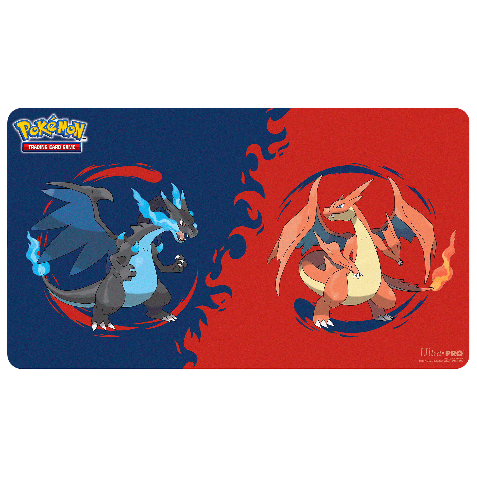 Ultra Pro Mega Charizard X and Mega Charizard Y Playmat für Pokémon TCG