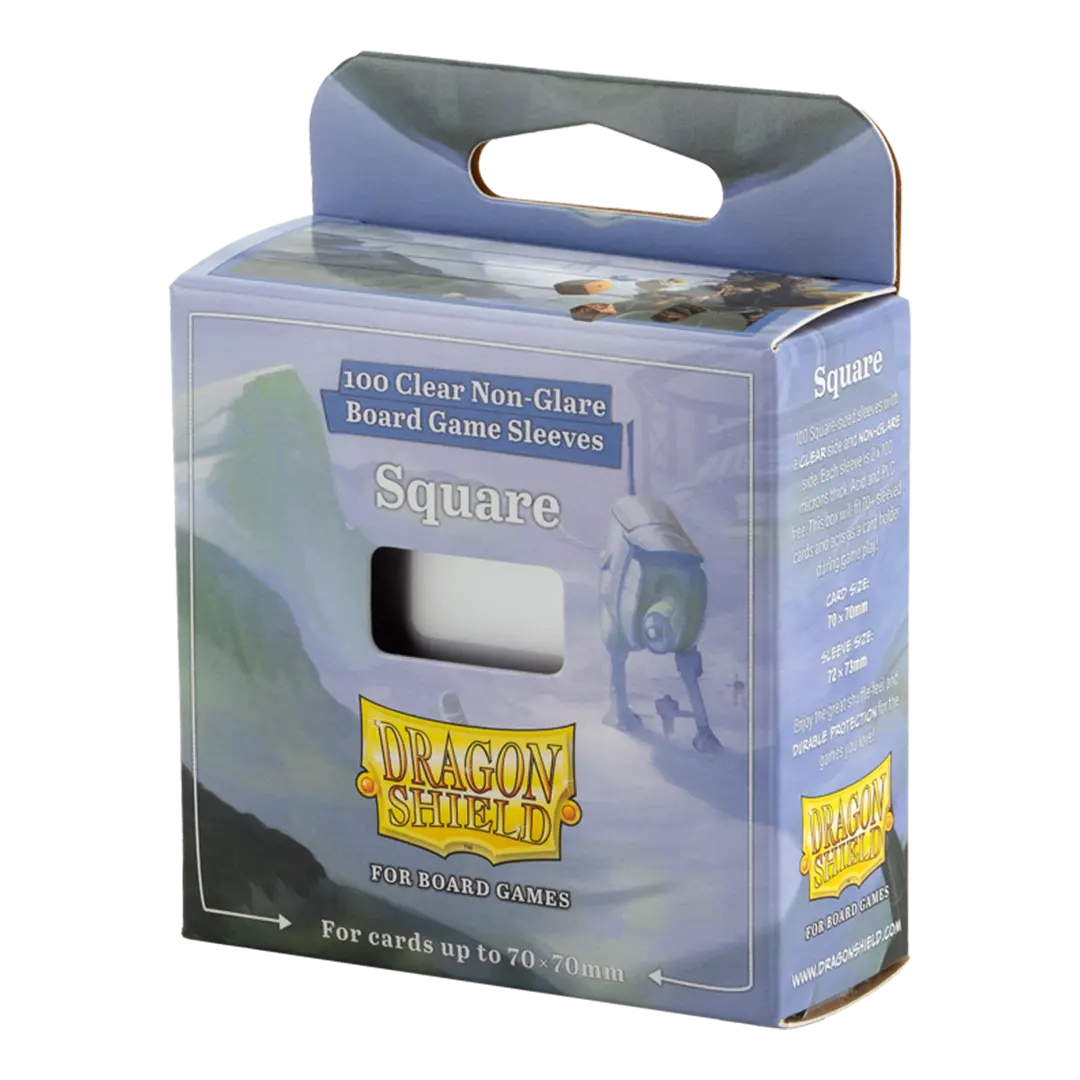 Square - Clear/Non-Glare - Board Game Sleeves