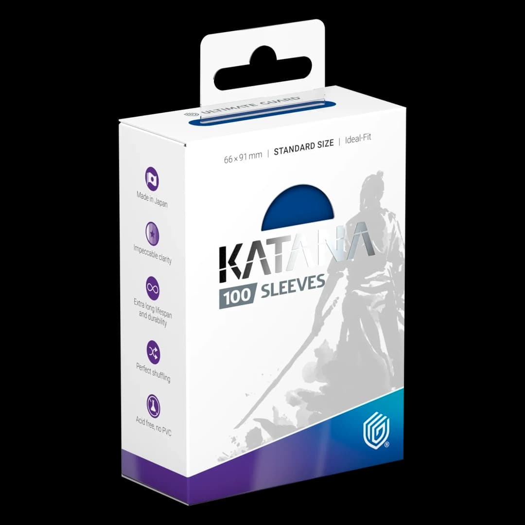 Ultimate Guard Katana Sleeves Standard Size (100) Blue Bird