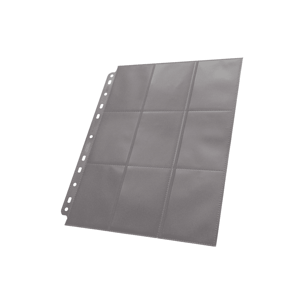 Ultimate Guard 18-Pocket Pages Side-Loading Grau