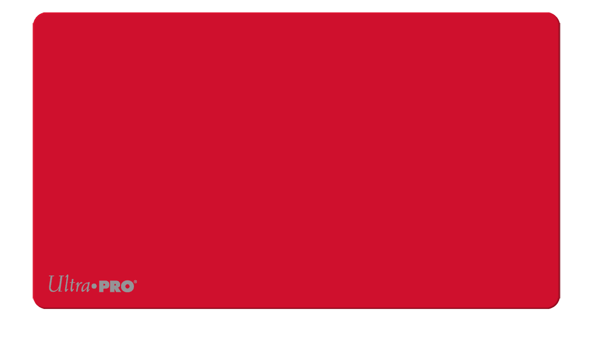 Ultra Pro Solid Apple Red Playmat