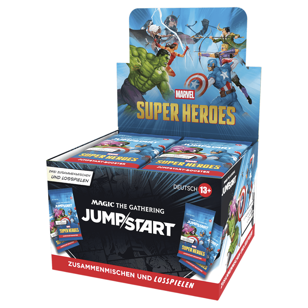 Marvel Super Heroes | Jumpstart Booster Display (DE)