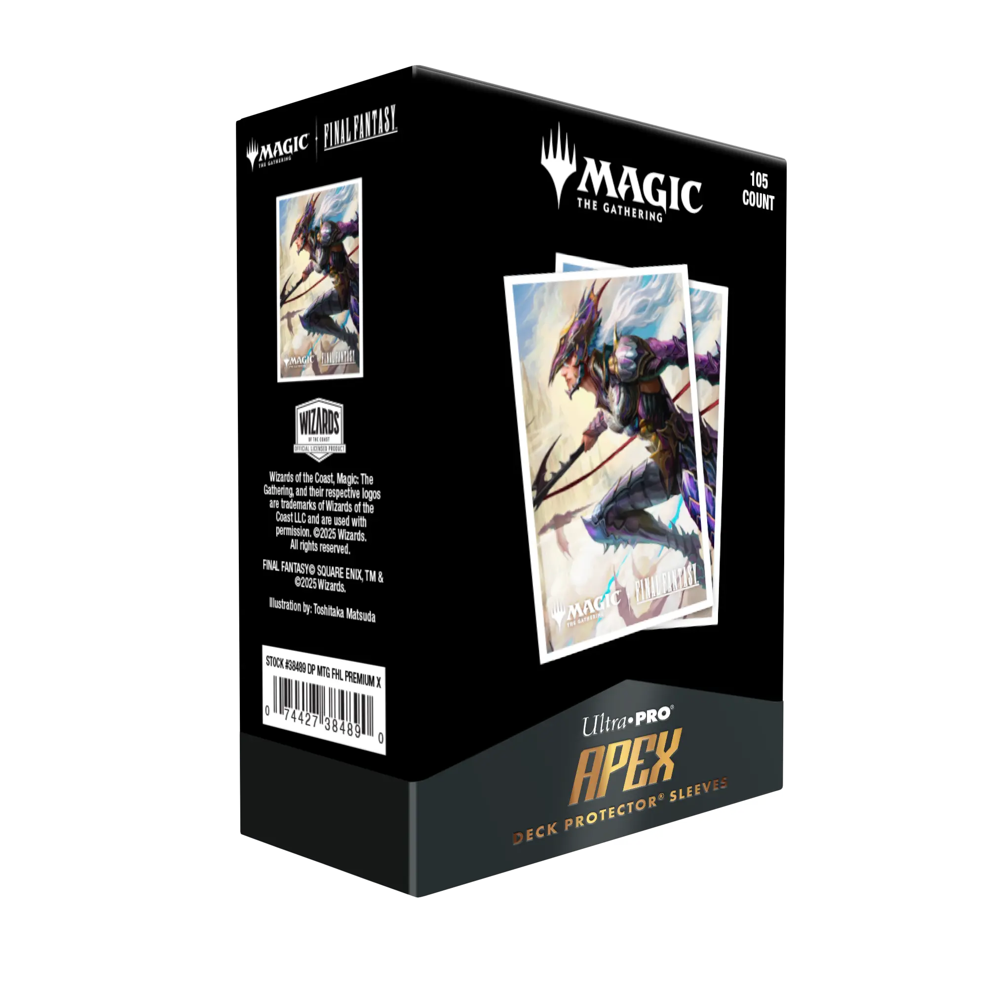 Ultra Pro Magic: The Gathering Final Fantasy APEX Deck Protector Sleeves (105ct) Premium X