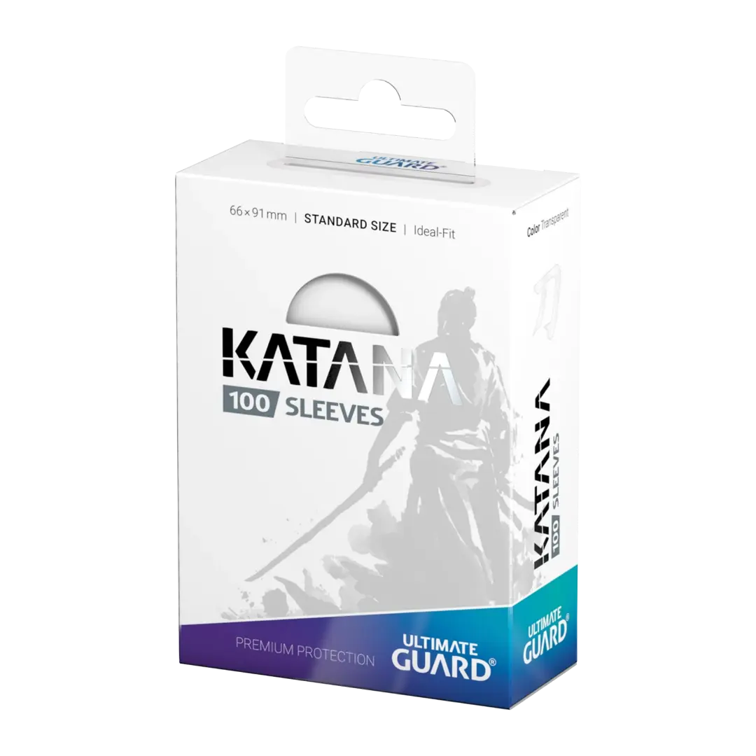 Ultimate Guard Katana Sleeves Standard Size (100) Transparent