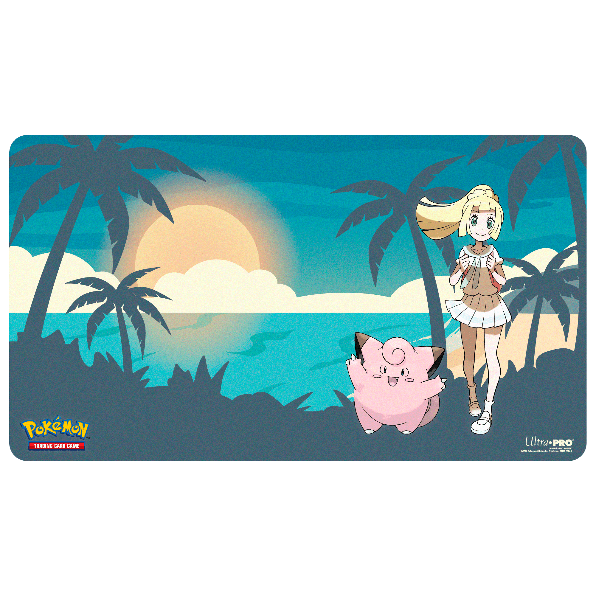 Ultra Pro Lillie and Clefairy Playmat